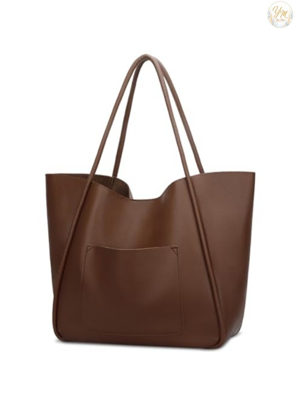 KKXIU Tote Bag for Women Vegan Leather Shoulder Purse Large Capacity Travel